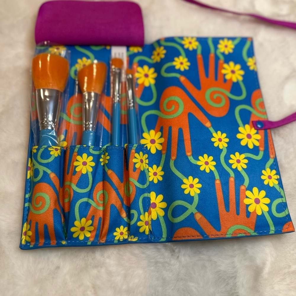 Colorful makeup Brush Set